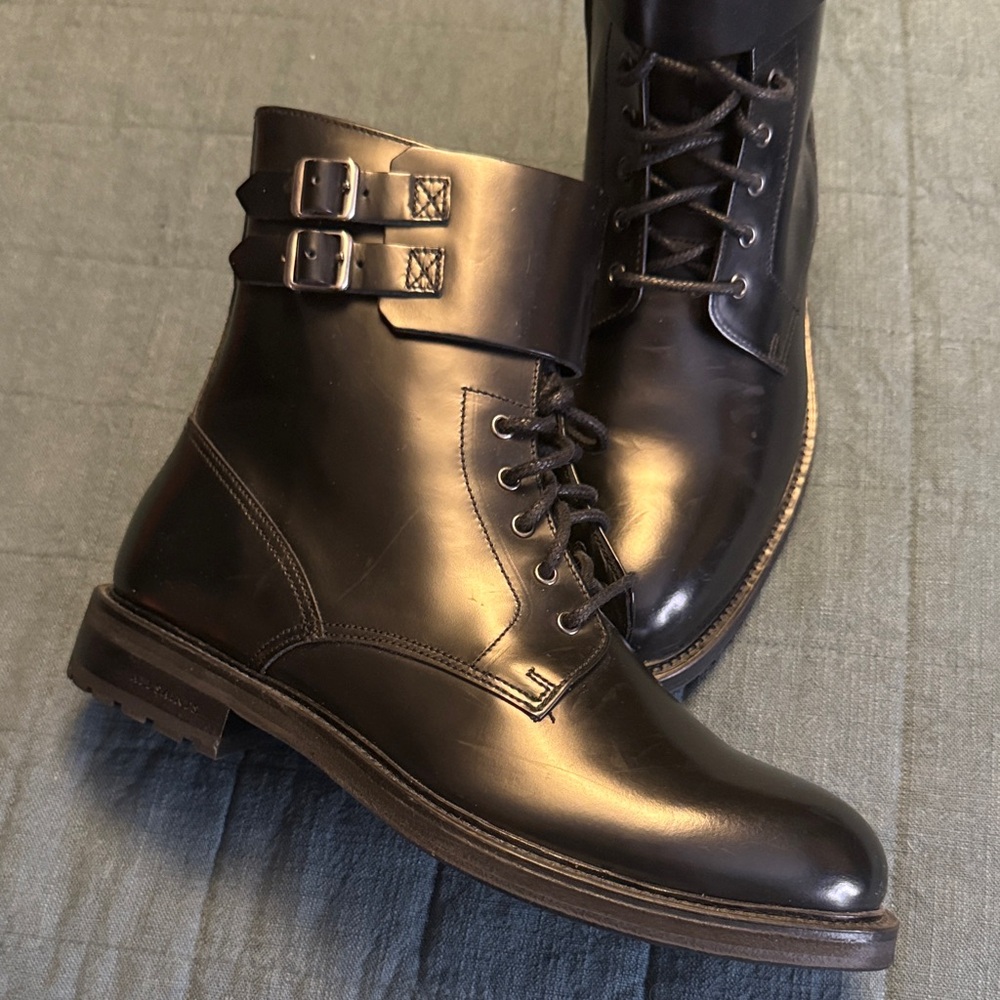 All Saints brand new Brigade full leather boot (zip) EU:40/US:9.5
